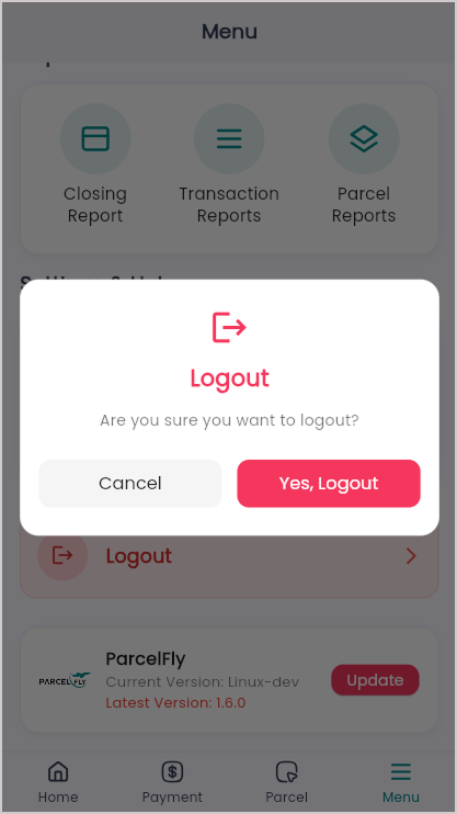 Logout